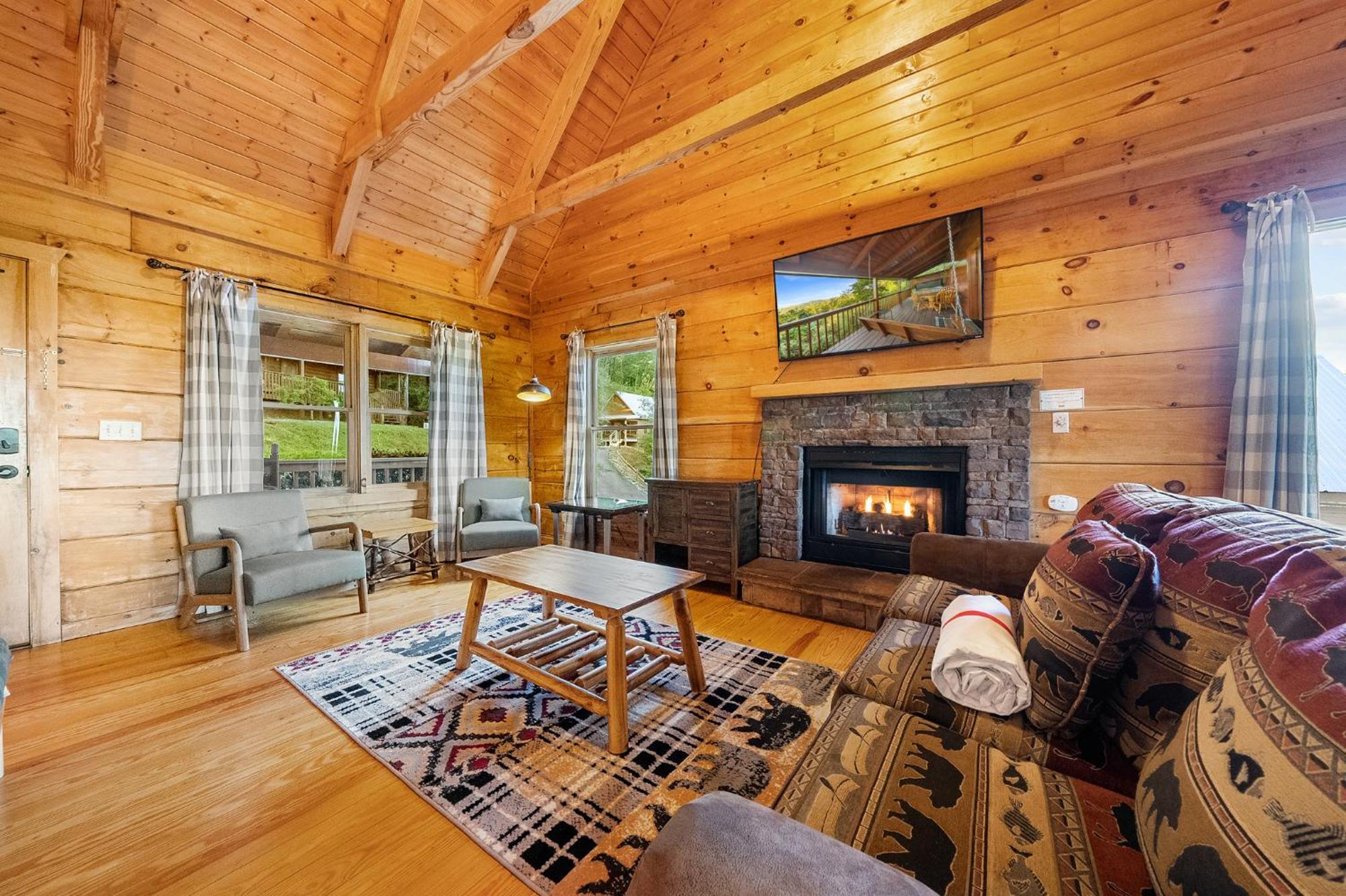 Baloo'S Bungalow Gatlinburg Bagian luar foto